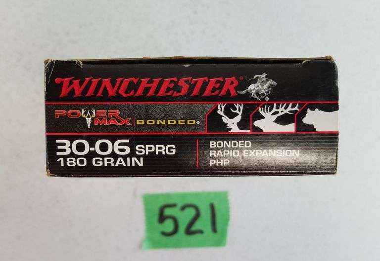 Winchester Power Max Bonded 3006 Springfield 180 Gr (1 X 20) Adam