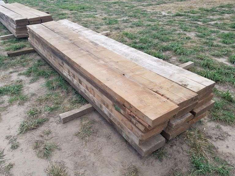 (18) Wood Planks 2.5" x 11" x 12FT Adam Marshall Land & Auction, LLC