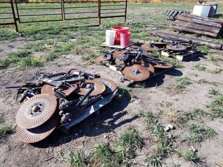 (23) Clymer Coulter Row Units with Fertilizer Adam Marshall Land