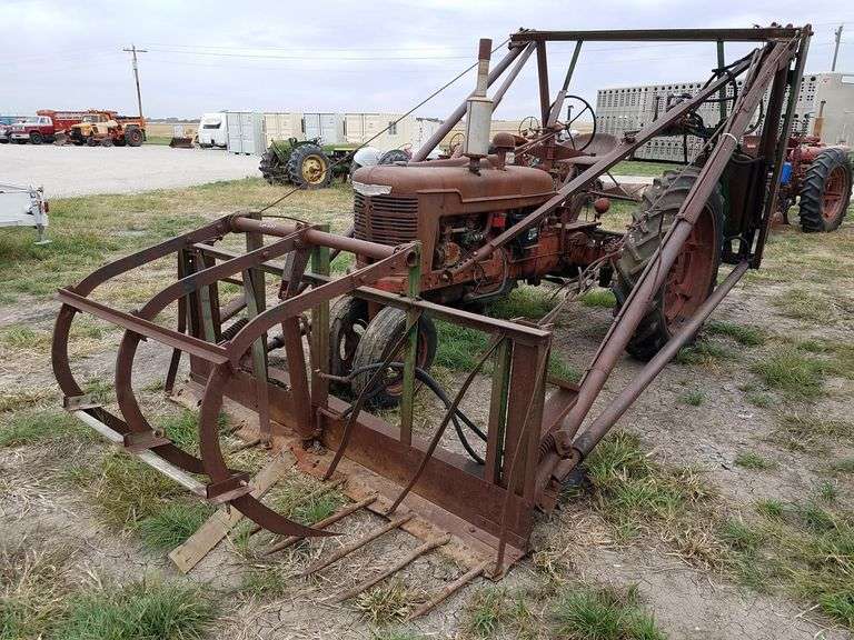 Farmall H Tractor with Farmhand F10 Loader Adam Marshall Land