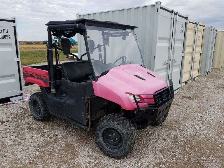 2012 Honda Big Red MUV700 Side by Side Adam Marshall Land & Auction, LLC
