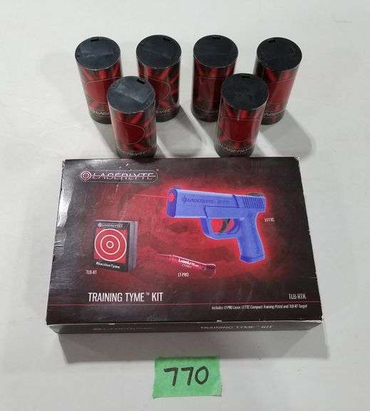 Laserlyte Training Time Kit Model TLBRTK W/(6) Reactive Can Targets