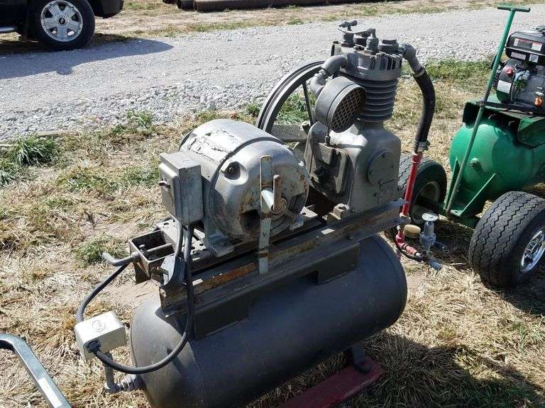 NAPA Air Compressor Electric Motor Adam Marshall Land & Auction, LLC
