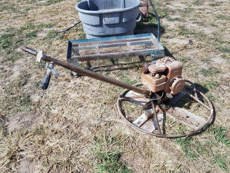 Goldblatt Concrete Smoother Adam Marshall Land & Auction, LLC