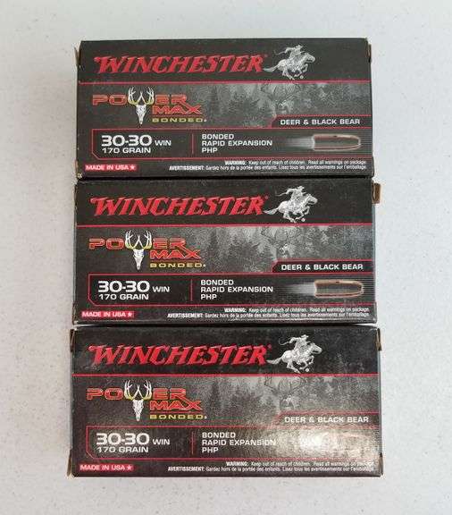 Winchester Power Max Bonded 3030 Win 170 Gr (3 X 20) Adam Marshall