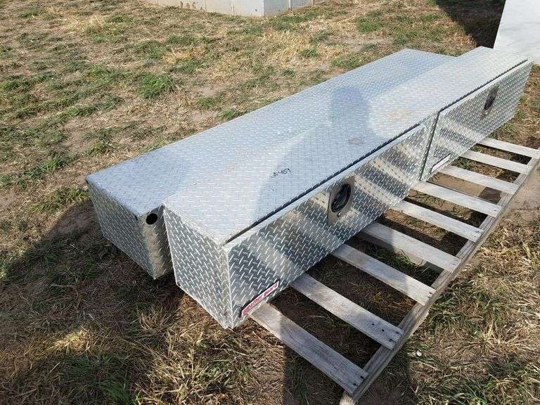 (2) WeatherGuard Truck Tool Boxes Adam Marshall Land & Auction, LLC