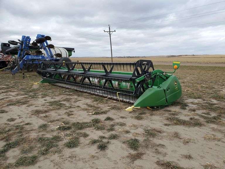 2006 John Deere 625F Flex Bean Head Adam Marshall Land & Auction, LLC