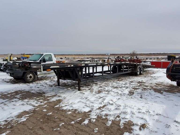 1996 Countryside 48FT Fifth Wheel Car Hauler Trailer Adam Marshall
