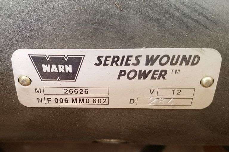 Warn Model 26626 12V Winch Motor NIB Adam Marshall Land & Auction, LLC