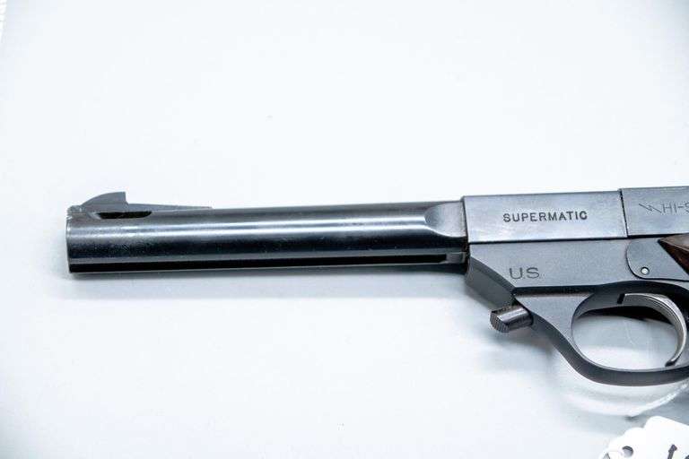 High Standard Supermatic S-101 Pistol - 22 LR - SN: 749059 - Adam ...