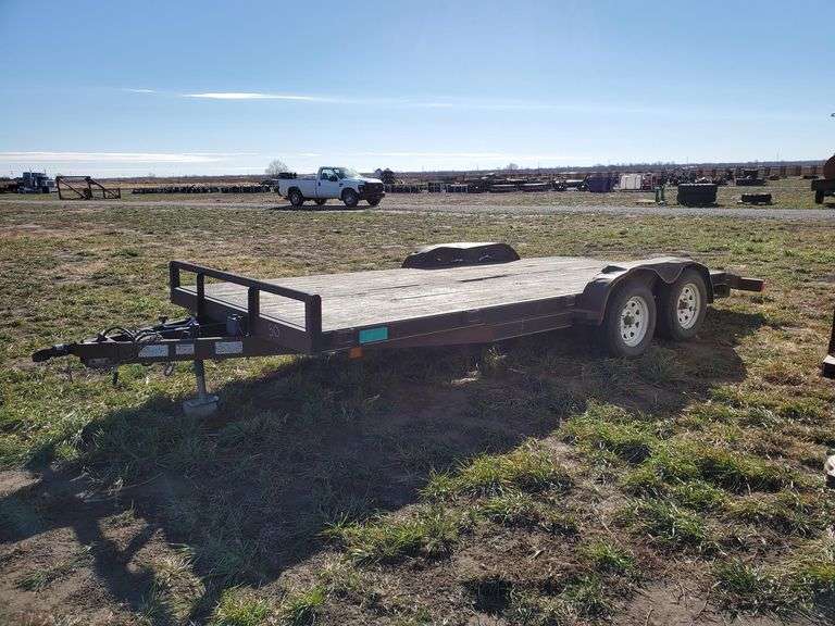 2008 Buck Dandy Car Hauler Trailer 18'x8'1/2" Adam Marshall Land & Auction, LLC