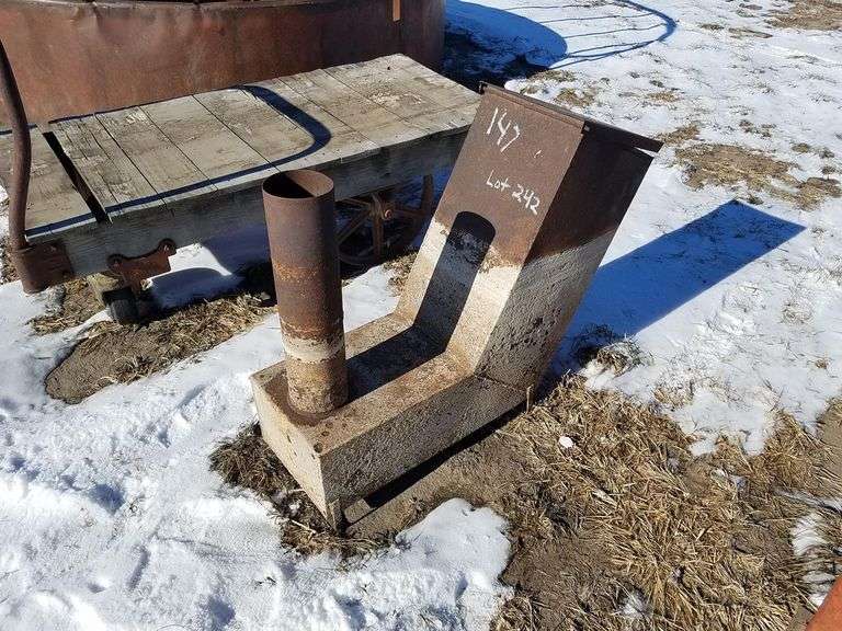 Wood/Cob Tank Heater Adam Marshall Land & Auction, LLC