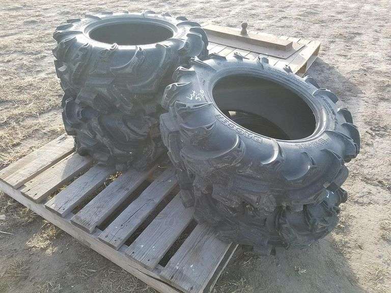 (4) Polaris Ranger Tires Adam Marshall Land & Auction, LLC