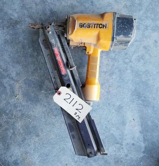 Bostitch Pneumatic Framing Nailer 2"3.5" & Senco Corded DuraSpin