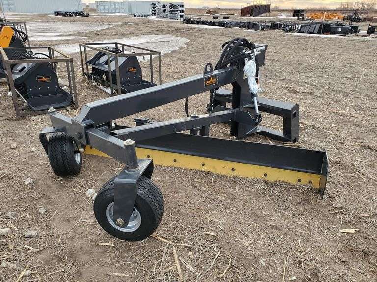Unused Land Honor 96IN Grader for Skid Steer Adam Marshall Land