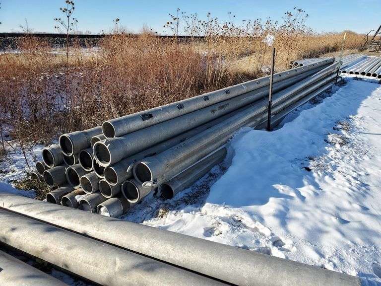 (23) 6IN Gated Irrigation Pipe Adam Marshall Land & Auction, LLC