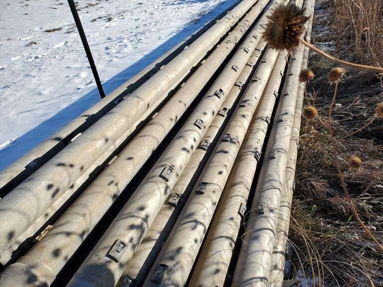 (23) 6IN Gated Irrigation Pipe Adam Marshall Land & Auction, LLC