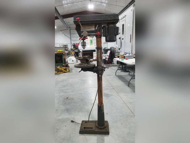 Clarke Metalworker Drill Press Adam Marshall Land & Auction, LLC