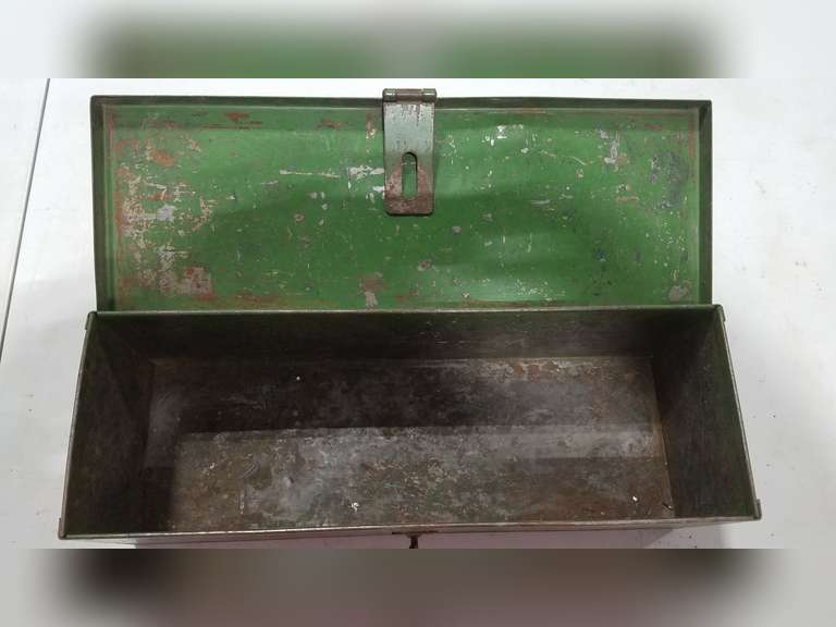 Vintage John Deere Tool Box York Implement Co Adam Marshall Land