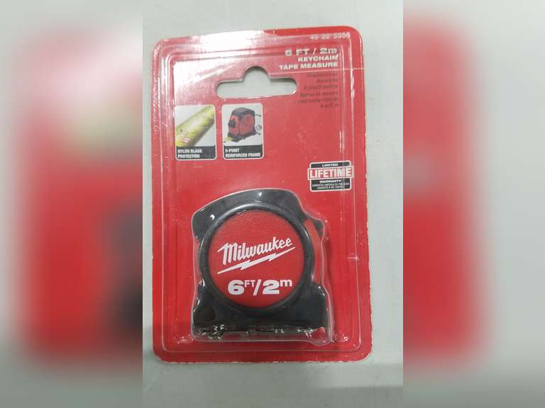 DeWalt 14 Pc Drill Bit Set & Milwaukee 6' Keychain Tape Measure NIB