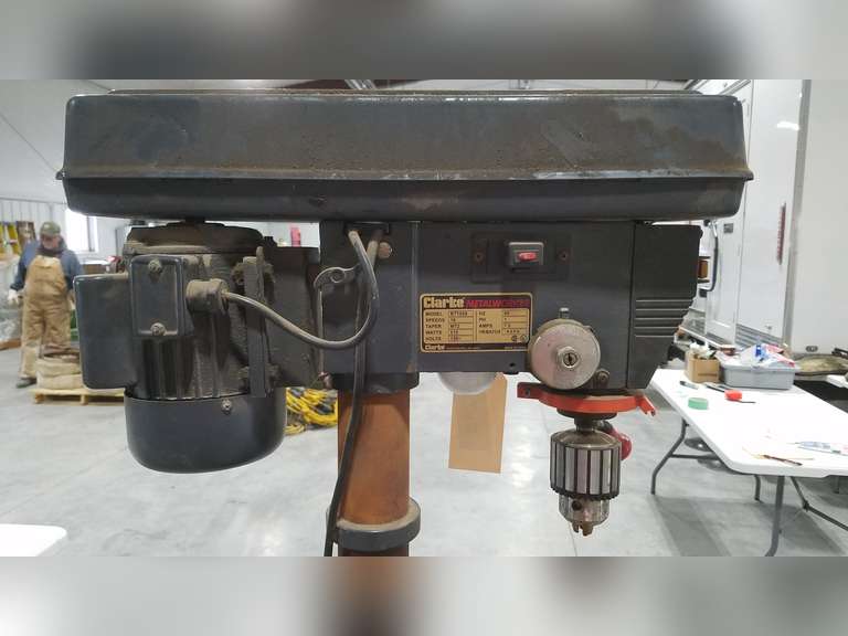 Clarke Metalworker Drill Press Adam Marshall Land & Auction, LLC