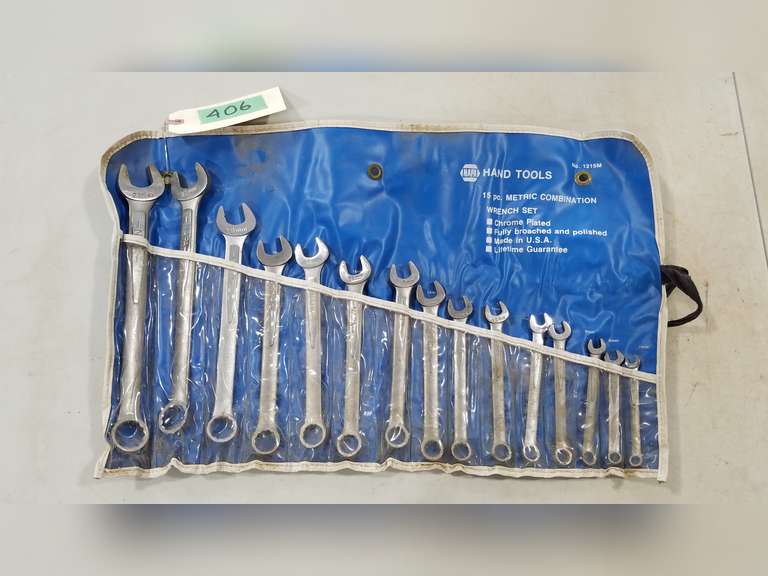 Napa 15 Pc Combination Metric Wrench Set Adam Marshall Land & Auction