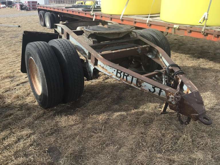 Semi Dolly Trailer Adam Marshall Land & Auction, LLC