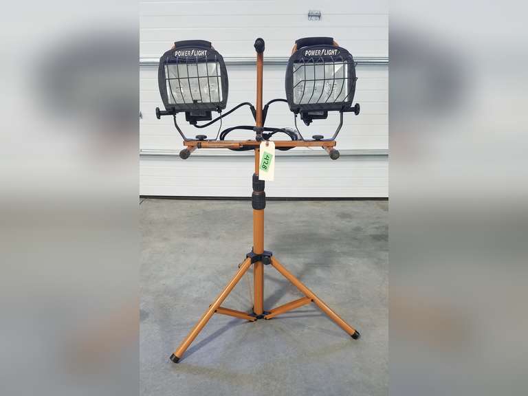 PowerLite Portable Job Light Adam Marshall Land & Auction, LLC