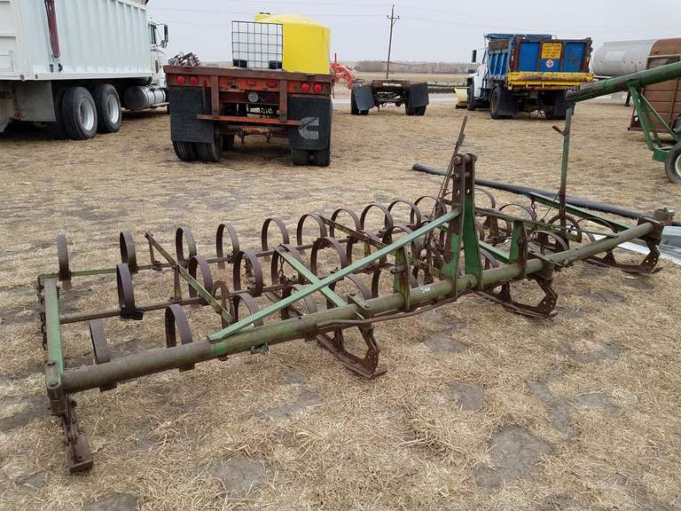 John Deere 12FT drag harrow Adam Marshall Land & Auction, LLC