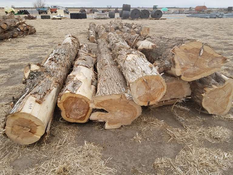 (15) Cedar Logs 4"8" Diameter, 6'9' Long Adam Marshall Land & Auction, LLC