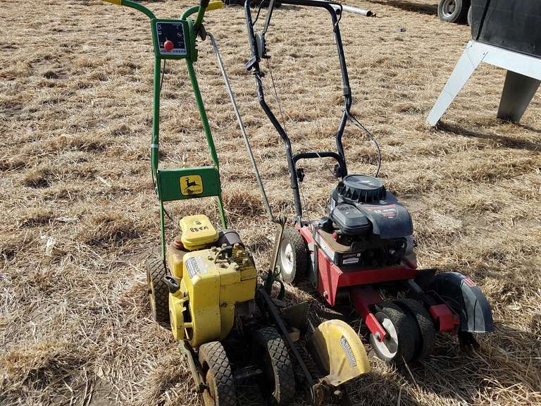 Troybilt & John Deere lawn edgers Adam Marshall Land & Auction, LLC