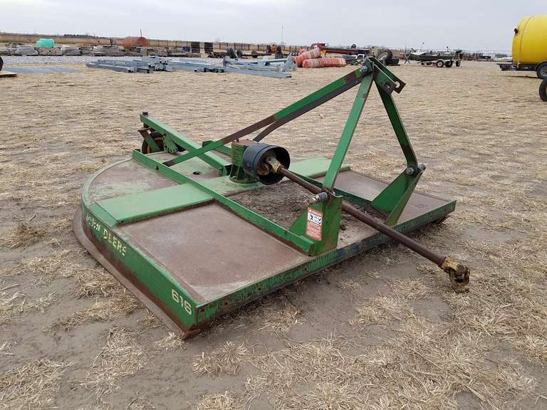 John Deere 616 6FT Shredder Adam Marshall Land & Auction, LLC