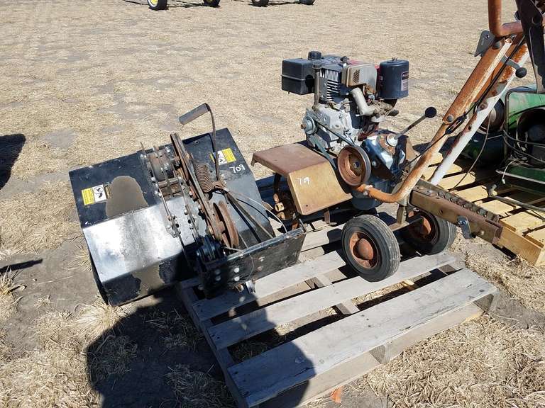 Rototiller and pull behind tiller Adam Marshall Land & Auction, LLC