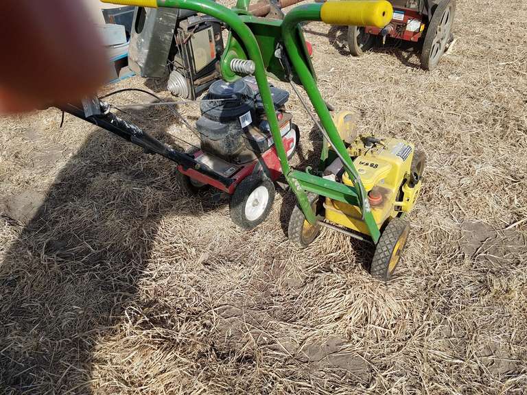 Troybilt & John Deere lawn edgers Adam Marshall Land & Auction, LLC