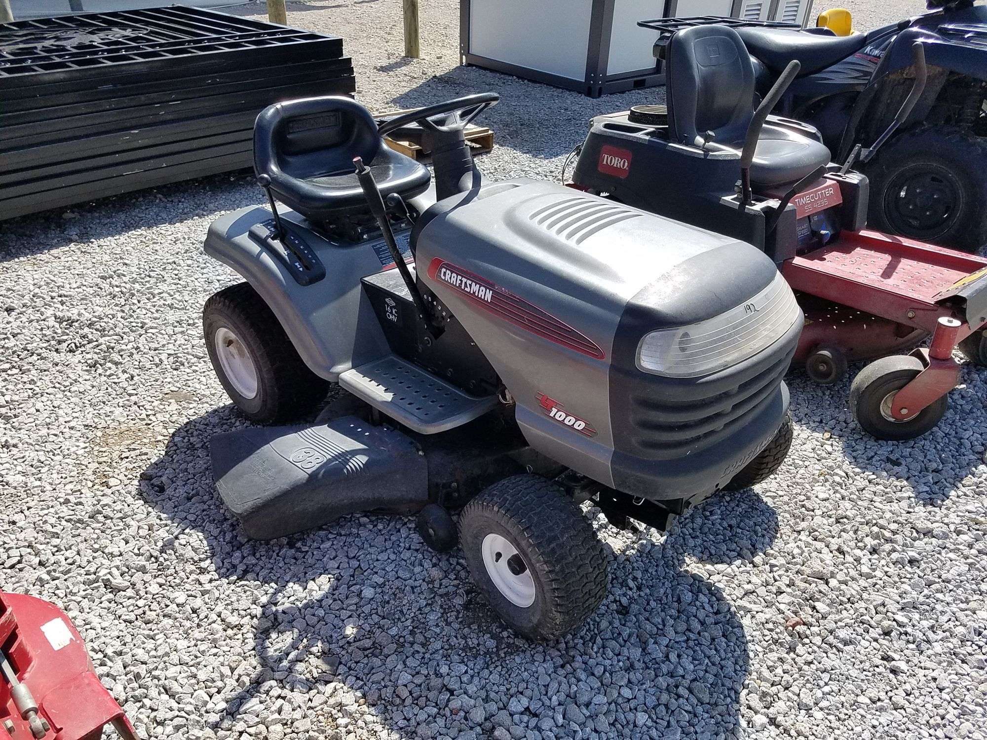 2006 Craftsman LT1000 Riding Lawn Mower - Adam Marshall Land & Auction, LLC