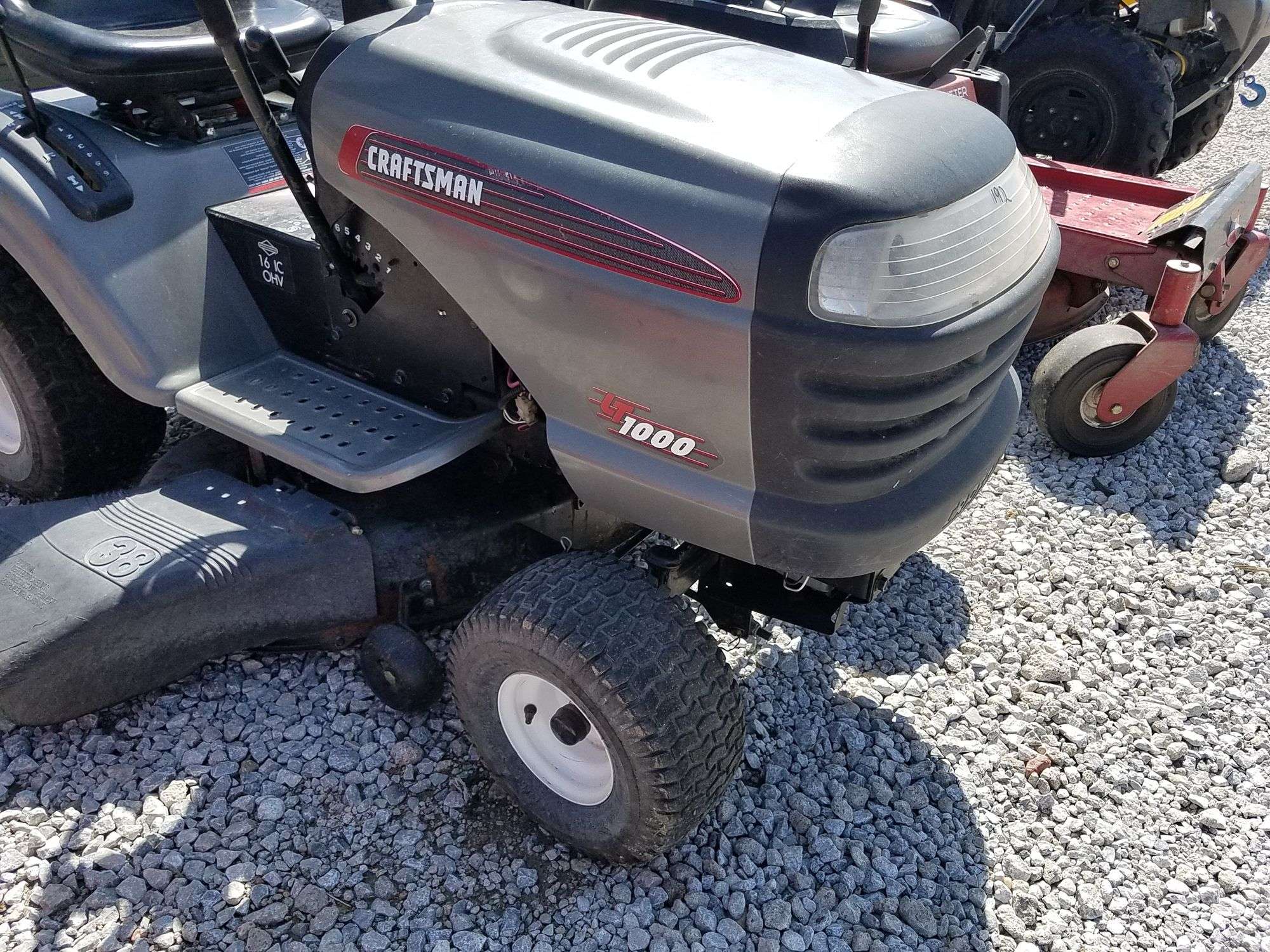 2006 Craftsman LT1000 Riding Lawn Mower - Adam Marshall Land & Auction, LLC