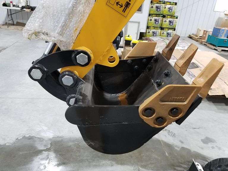 Unused Agrotk Mini Excavator YM12 Adam Marshall Land & Auction, LLC