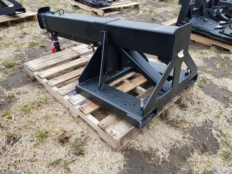 Unused 2021 Greatbear Forklift Jib. 5FT Boom with forklift tubes Adam