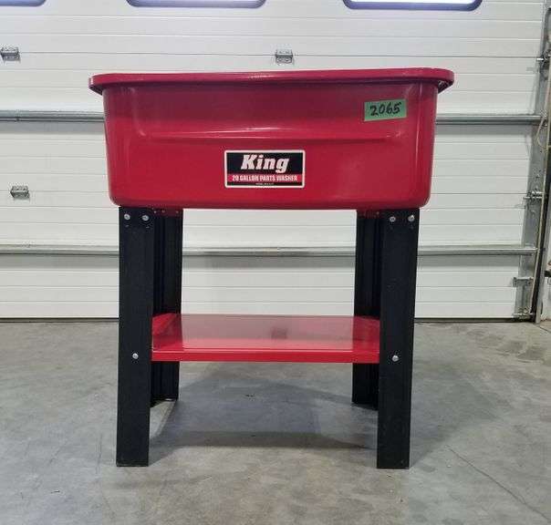 King 20 Gallon Parts Washer Adam Marshall Land & Auction, LLC