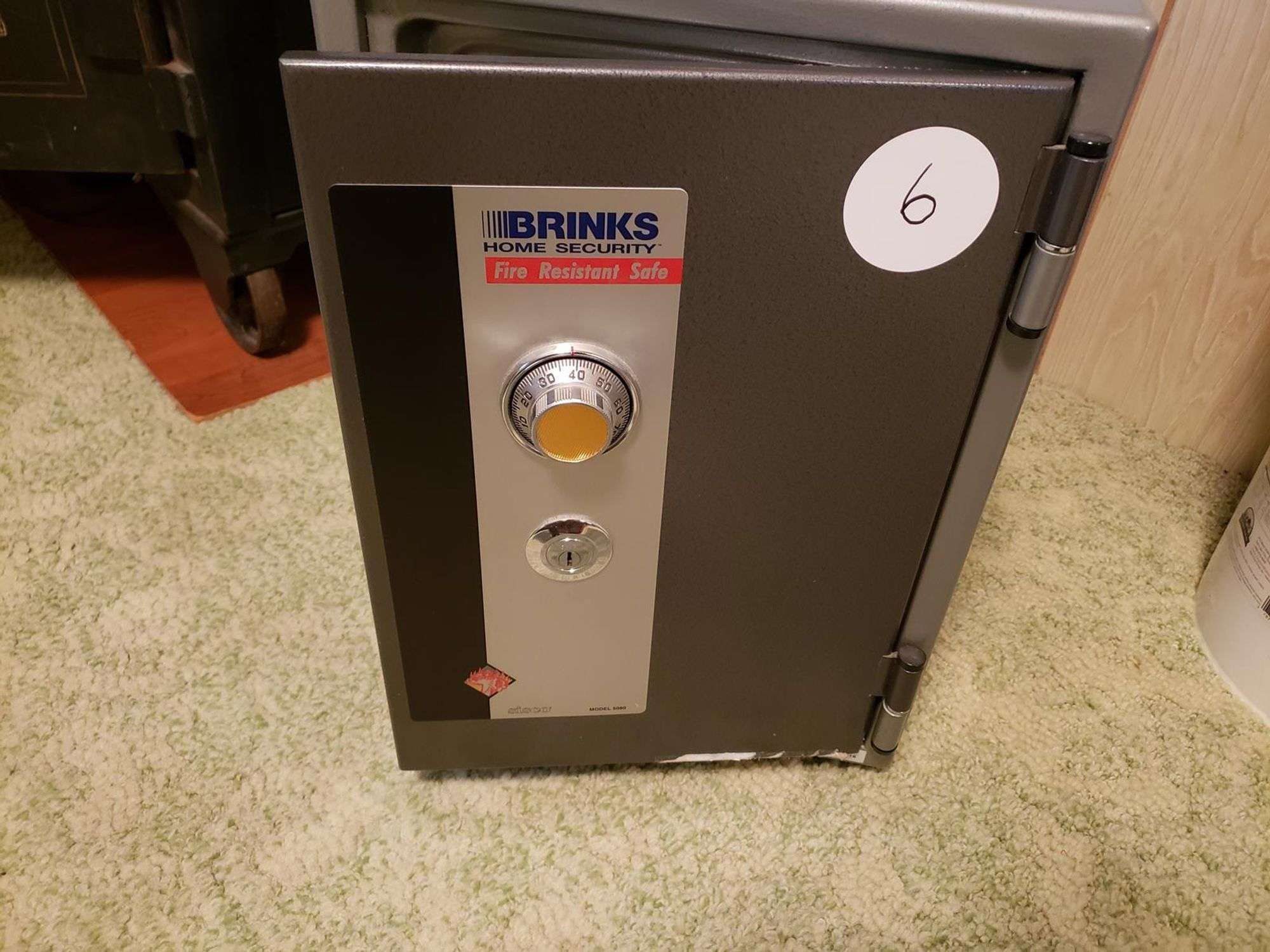 Brinks Safe w/ Spin Combination 13.5Wx16Dx20T - Adam Marshall Land &  Auction, LLC