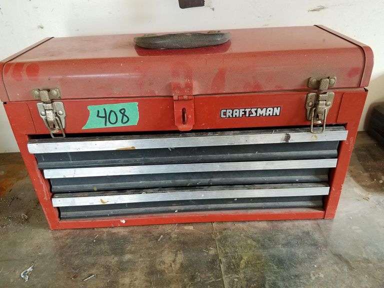 Craftsman Tool Box and Contents Adam Marshall Land & Auction, LLC