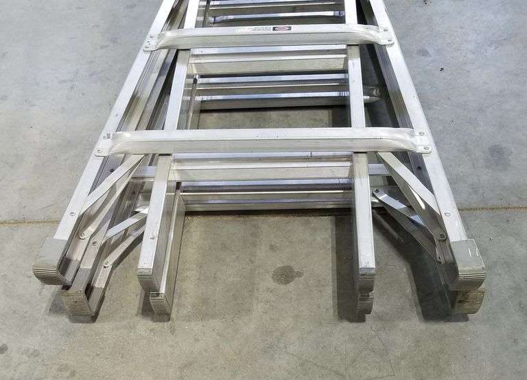 Keller Extra Heavy Duty 21' Aluminum Folding Ladder Adam Marshall