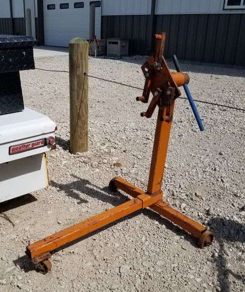 Engine Stand Adam Marshall Land Auction LLC