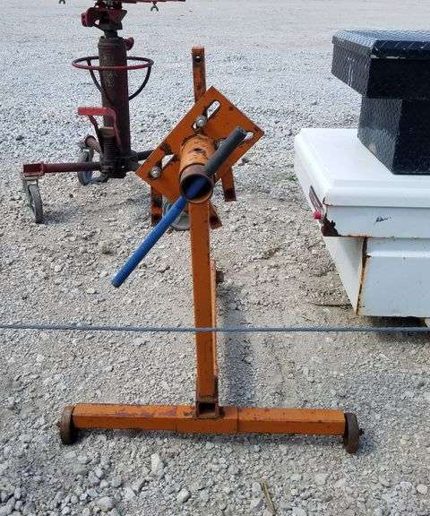 Engine Stand Adam Marshall Land Auction LLC