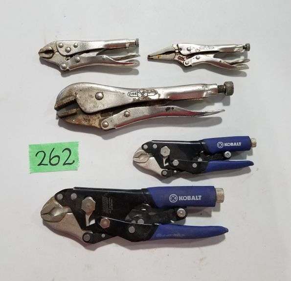 ViseGrip & Kobalt Locking Pliers Adam Marshall Land & Auction, LLC