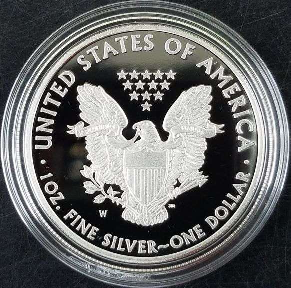 American Eagle One Ounce Silver Proof Coin 2011 American Eagle One Ounce Silver Proof Coin - Adam Marshall Land