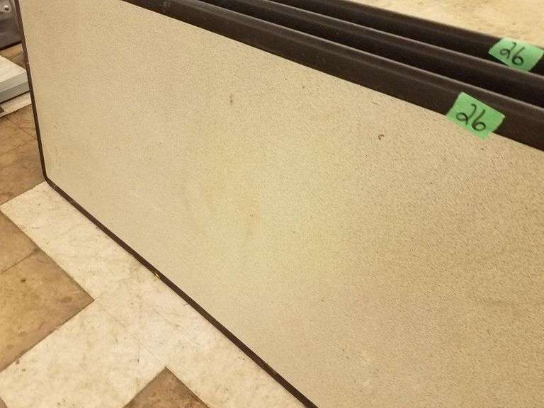 (3) 6FT Folding Tables, rubber edges, plastic Adam Marshall Land