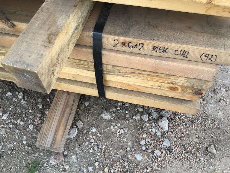 (42) 2x6x8' Cull Lumber Adam Marshall Land & Auction, LLC
