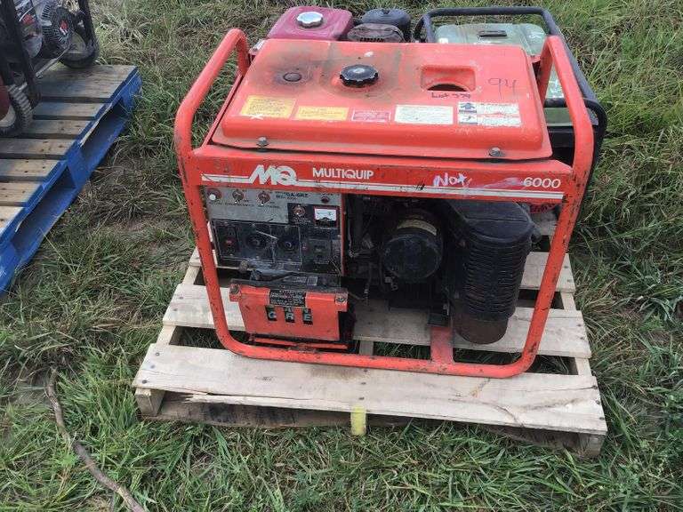 Multiquip 6000 Generator Not Running Adam Marshall Land & Auction, LLC