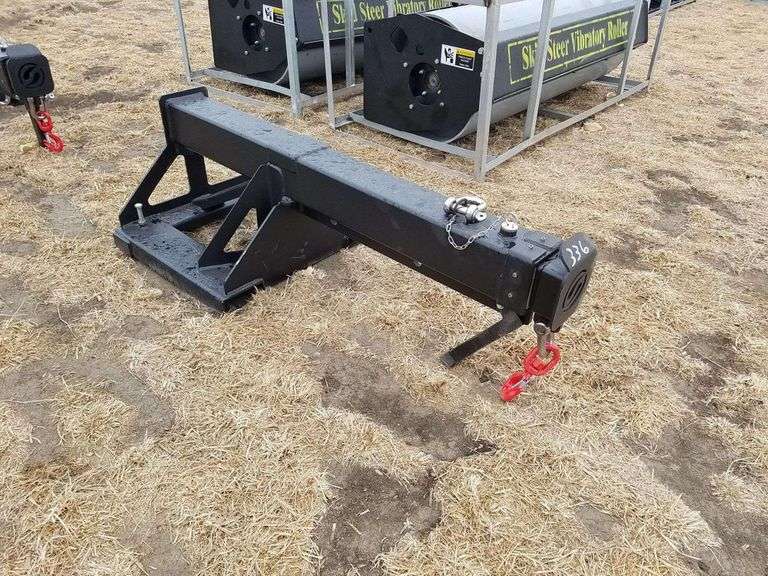 Unused 2022 Greatbear Forklift Jib. 5FT Boom with forklift tubes Adam